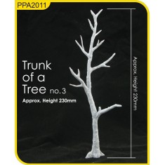 Tree Trunk set No.3 - Approx. Height 230mm (Unpainted Resin kit)