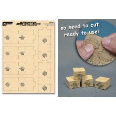 1/35 WWII US Menu 1 & Menu 2 set No.2 for Diorama