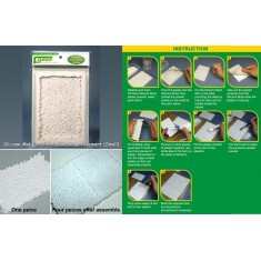 Silicone Mould for Making 1/35 Cobblestone Pavement (Small)