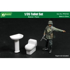1/35 Toliet Set (Plastic)