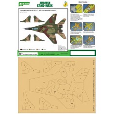 1/72 Mikoyan MiG-29 Camouflage Scheme Vol.2 Airbrush Paint Masks