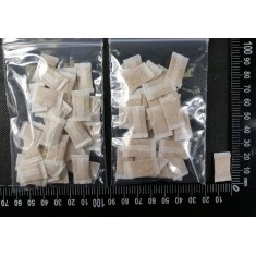1/35, 1/32 Flexible Sandbags (100pcs, Each Sandbag Size: 23 x 12 x 2mm)
