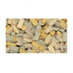 1/24 (G scale) Bricks (NF) Beige Mix (200pcs)