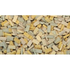 1/35, 1/32 Bricks - Beige Mix (Material: Ceramic) 1000pcs