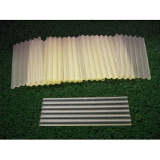1/35, 1/32 Corrugated Iron Roof Sheeting (6-Wave Plate) - Yellow Transparent (15pcs)