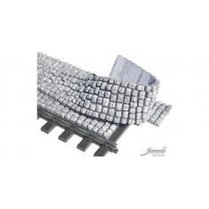 1/32 1/35 Flexyway Track Gaps Cobblestone, 3x