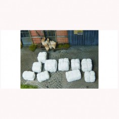 1/45 1/50 Bales Of Raw Material #White (20x)