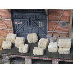 1/45 1/50 Bales Of Raw Material #Beige (20x)