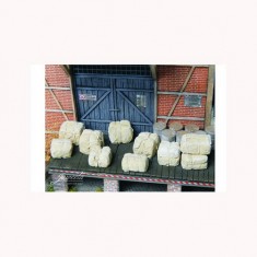 1/45 1/50 Bales Of Raw Material #Beige (10x)