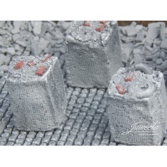 28mm Checkpoint Barrier Mesh Basket w/Accessories (4pcs)