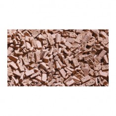1/72 Loam Bricks - Mud Clay Colour (Material: Ceramic) 1000pcs