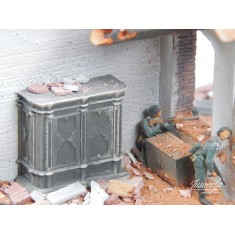 1/72 Country House Wardrobes (2pcs)