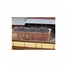 1/87 (HO scale) Brown Coal Brown/Black (20g)