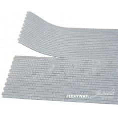 1/87 (HO scale) Flexyway Plates 40X40 Light Grey (1 Segm.) 