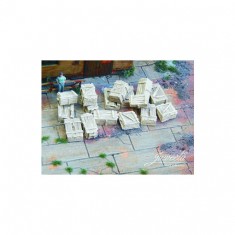 1/87 (HO scale) Old Wooden Boxes Light (32x)