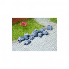 1/87 (HO scale) Bags (Garbage/Transport, Anthracite 50x)