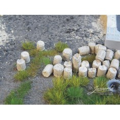 1/87 Old Wooden Barrels - Light (88pcs)