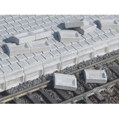 1/87 Railway Platform Edges 55cm (260pcs)