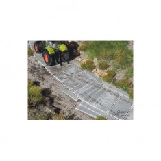 1/87 Concrete Trapezoidal Panels, 2 Sets (3 sizes, 42+50+50x)