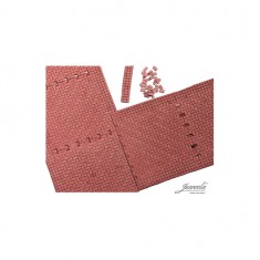 1/87 Flexyway Paver Street Herringbone Red (5.90 x 33.00 x 0.01 cm, 1 Segment)