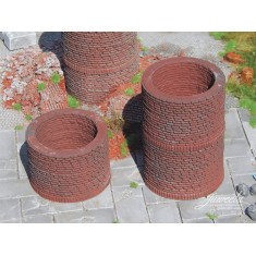 1/87 Industrial Chimney Extension (3pcs)