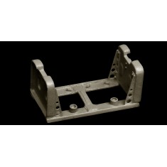 1/35 WWII German Machine Gun MG34/42 Drum Magazine w/Carrier (Resin+PE)