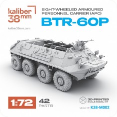 1/72 BTR-60P Eight-Wheeled Armoured Personnel Carrier (APC)