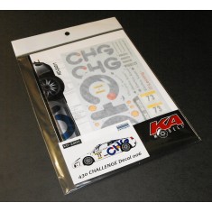 Decals for 1/24 Ferrari F430 Challenge for Fujimi kit -F