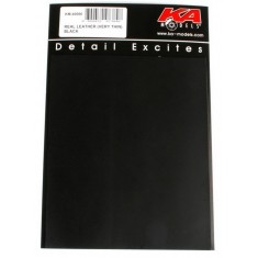 Real Leather (very thin) - Black