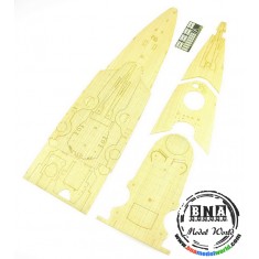 1/350 German Tirpitz Wooden Deck for Academy kit