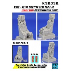 1/32 F-5E MK16 - US16T Ejection Seat (single) for Kitty Hawk/Storm Factory kits