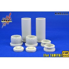 1/48 Grumman F-14D Tomcat F110-GE-400 Exhaust Nozzle for Tamiya kits