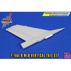 1/72 F-16A/B MLU Vertical Tail Set for Hobby Boss kits