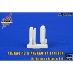 Egg Plane F-16 Fighting Falcon AN/AAQ-13 & 14 Lantirn for Freedom Model/Hasegawa kits