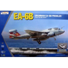 1/48 Grumman EA-6B Prowler (New Wings) with a Three-Wheel Tractor