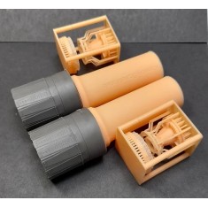 1/32 F-4 E/E/G/J/S Phantom II Exhaust Nozzles for Tamiya kit (2pcs)
