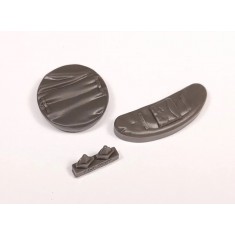 1/48 F-16 Early Small Intake & PW Engine FODs w/AOA Probe Covers for Tamiya kit