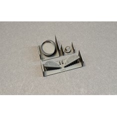1/48 A-4E/F Skyhawk Air Intake FODs #B with Jet Exhaust Plug, AOE Cover for Hasegawa kit