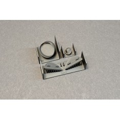 1/48 A-4E/F Skyhawk Air Intake FODs #C with Jet Exhaust Plug, AOE Cover for Hasegawa kit