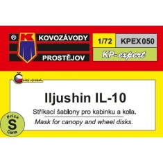 1/72 Ilyushin IL-10 Ground Attack Aircraft Canopy Masks for Fly kit