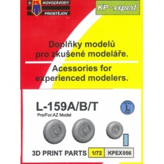 1/72 Aero L-159 3D Wheels for AZ Model