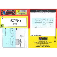 1/72 Focke-Wulf Fw 190A Stencils