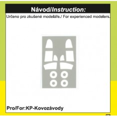 1/48 Orlican L-40 Meta Sokol Mask for Kovozavody kit