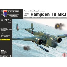 1/72 British Torpedo Bomber Handley Page Hampden TB Mk.I [HI-TECH Limited]