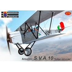 1/72 Ansaldo S.V.A. 10 ''Italian services'' Reconnaissance Aircraft