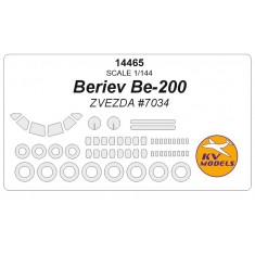1/144 Beriev Be-200 Masks for Zvezda #7034