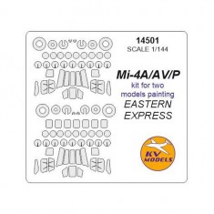 1/144 Mi-4A / AV / P Masks for Eastern Express kits
