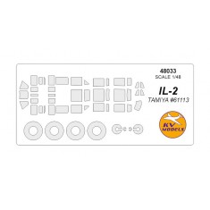 1/48 IL-2 Paint Masking for Tamiya #61113