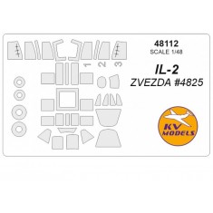1/48 Ilyushin IL-2 Masking for Zvezda #4825