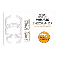 1/48 Yak-130 Masking for Zvezda #4821
